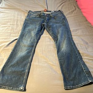 Short Bootcut Jeans